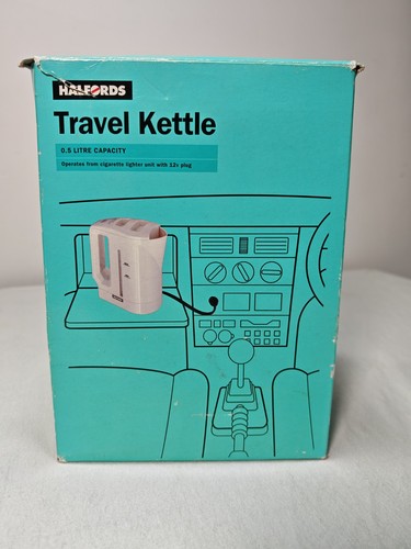 Halfords travel kettle - travel, in