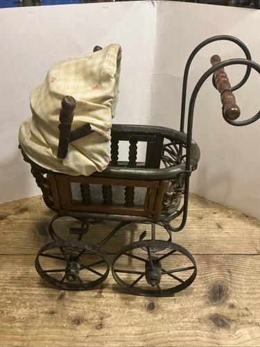 Antique pram baby - antique,