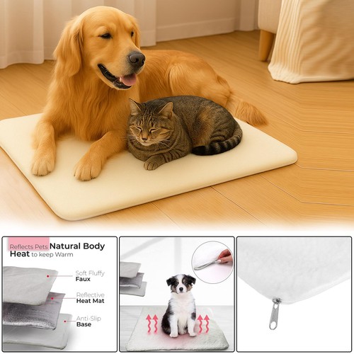 Self heating pet pads dog - self, cat