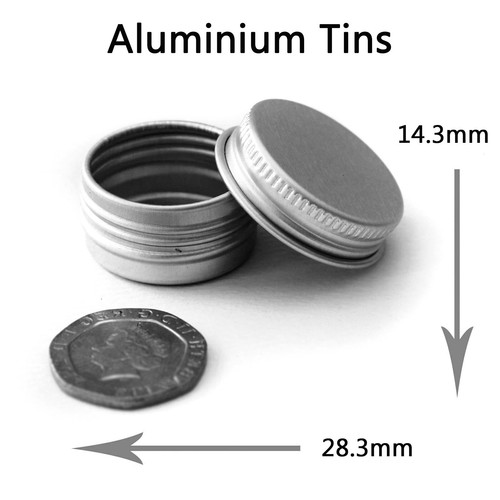 5ml small round metal - 5ml,