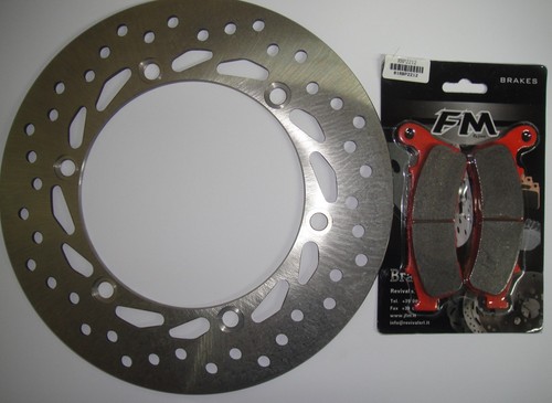 Front brake disc - front, pads