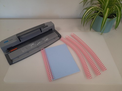 Spiral coil binder book - coil,