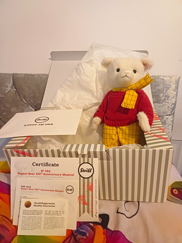 Steiff rupert bear - steiff,