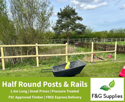 Wooden post and rail packs - , for