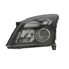 Vauxhall Vectra C 2003-2005 Headlight Headlamp Black Passenger Nearside Left