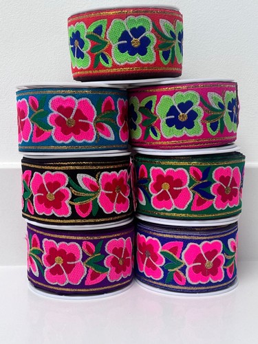 French jacquard trim - french,