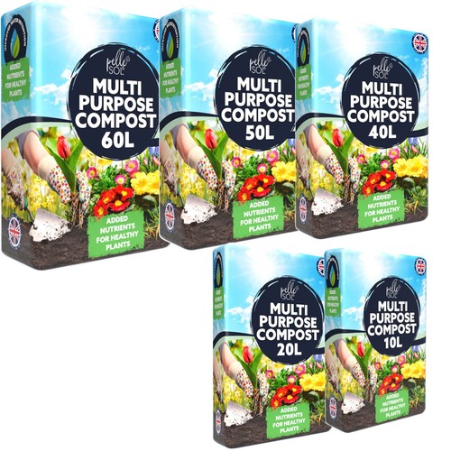 Multi purpose compost soil - multi-purpose, bag
