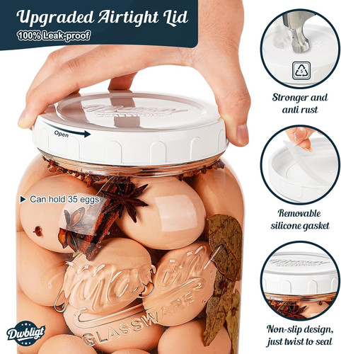 Gallon glass jar - gallon, airtight