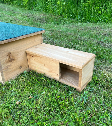 Wooden hedgehog house hogitat - wooden,