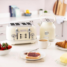 1.7L Kettle & 4 Slice Toaster