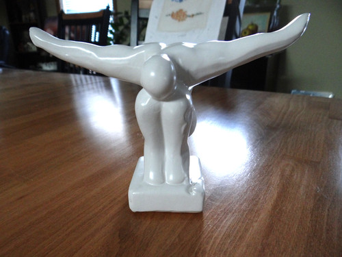 Athlete male sculpture - athlete,
