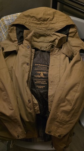Barbour jacket mens - mens, tan