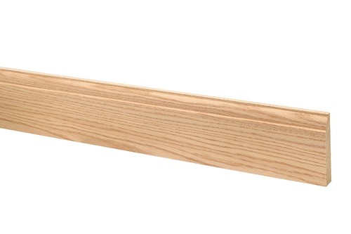 Solid oak skirting - skirting, ovolo