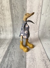 Wooden Duck With Wellies |