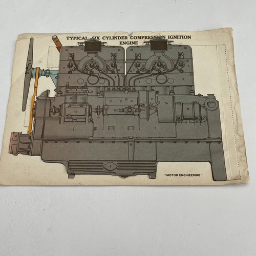 Vintage motor engineering fold - vintage,