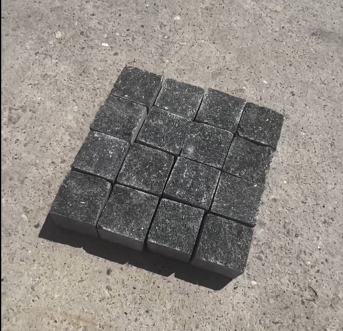 Paving slabs natural stone - (natural,