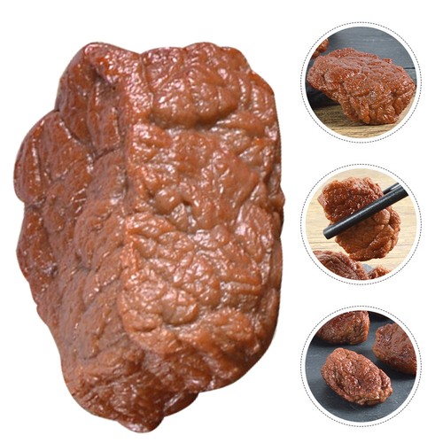 Pcs fake meat prop pvc - 5,