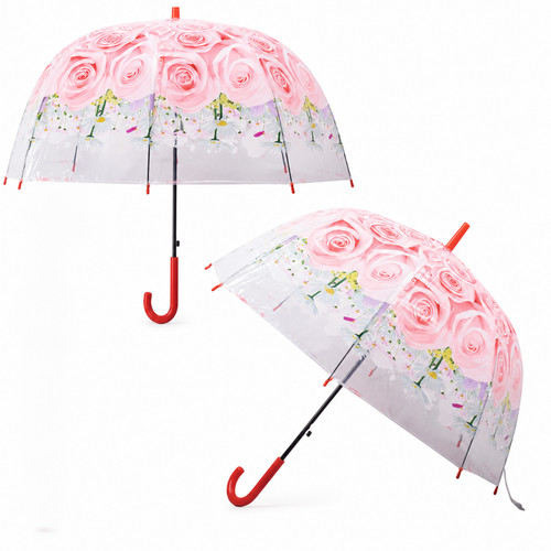 Flowers dome umbrella clear - dome,