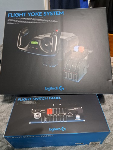 Logitech flight yoke - logitech, system