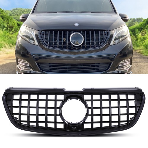 Gloss black front grille - gloss,