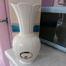 Donegal Parian China Claddagh Ring Vase Irish BNIB 
