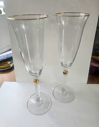 Pair vintage champagne - pair,