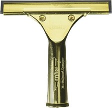 Ettore 6'' Complete Brass Squeegee - Window Cleaning Equipment