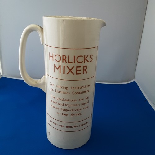 Vintage horlicks mixer jug - mixer,