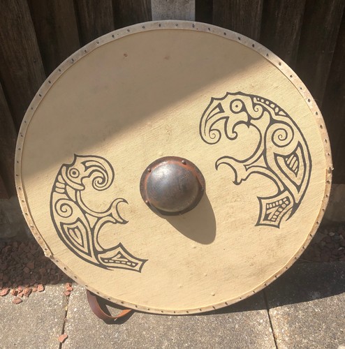 Viking saxon round shield - round, 32"