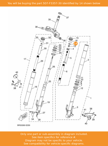 Yamaha nut 5d7 f3357 - yamaha, 5d7-f3357-30