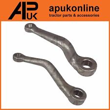 Pair Steering Box Link Drop Arms for Massey Ferguson 155 158 230 235 Tractor