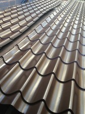TILE EFFECT METAL ROOF SHEETS,CORRUGATED METAL SHEETS,GARAGE CAR PORT,SHED.