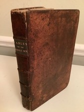 Good 3rd Edition 1749 Fables For The Female Sex By Edward Moore 