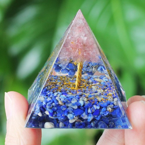 Orgonite pyramid amethyst - –,