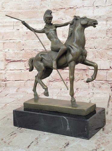 Signed amazon girl - signed, horse