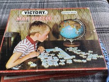 Vintage Victory Wooden 100 pieces Jigsaw Puzzle British isles 7503 