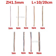JST- ZH1.5mm Pitch Female to Female Connector Cable Wire 2/3/4/5/6/7/8/9/10 Pin