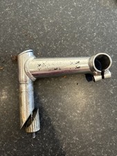 Profile Quill Stem 1 1/8” Steerer 25.4 Bar 130mm Long Missing Nut! Silver Retro