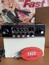 Ekco Escort Chrome Classic Car