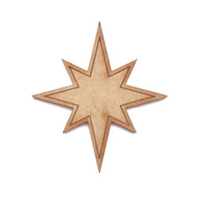 North Star MDF Craft Shapes