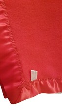 Handmade Baby bedding RED