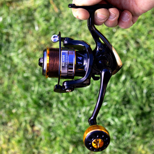 Fishing reel 3000 - fishing, pre-spooled