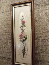 Ekard embroided framed