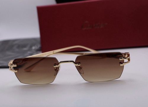 Cartier ct0662o gold rimless - cartier,