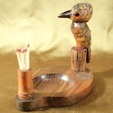 YZ NUT BIRD ASHTRAY PHENOLIC