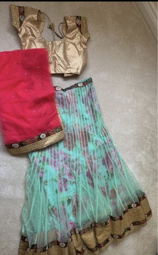 Beautiful floral lehenga - lehenga, choli