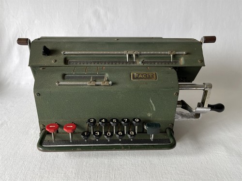 Vintage c1953 atvidaberg facit - atvidaberg,