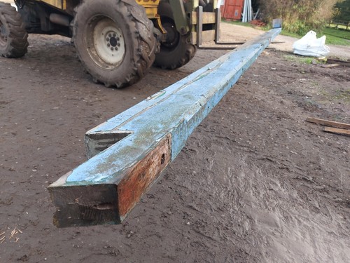 Reclaimed pitch pine - beam,