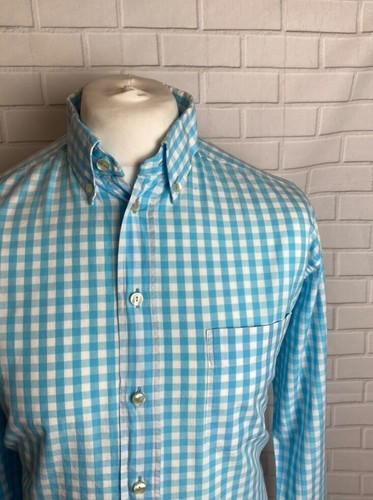 Eton shirt blue - blue, check