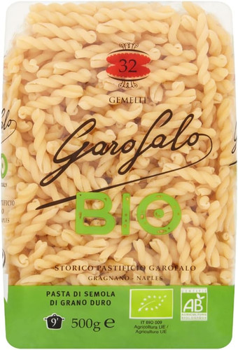 Organic gemelli italian dried - gemelli,